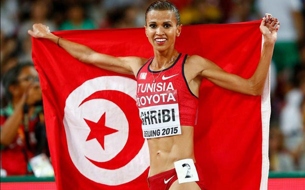 Notre gazelle Habiba Ghribi, meilleure sportive tunisienne et africaine de l’année 2015 