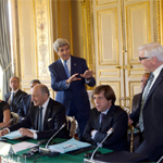 غابت عنه فلسطين ومصر وإسرائيل: بدء الاجتماع الدولي حول غزة في باريس