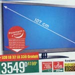 Géant : Pour un pack LG acheté un téléviseur LCD gratuit
