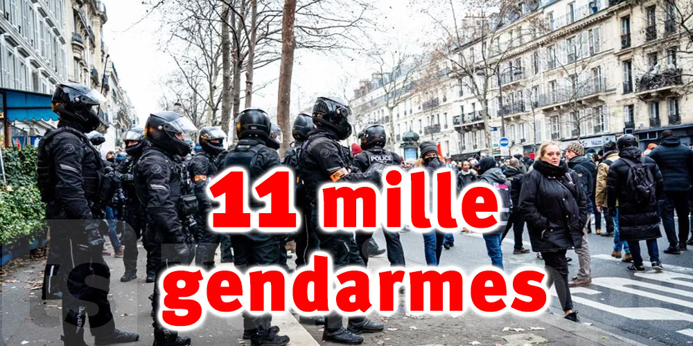 Gérald Darmanin : ‘’11 mille policiers et gendarmes seront mobilisés en France mardi’’