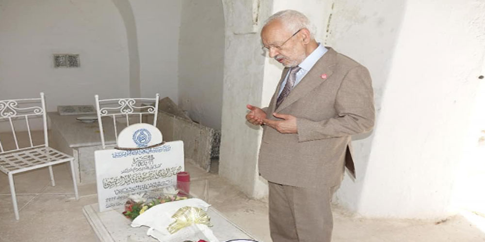 الغنوشي يزور ضريح الرئيس السابق الباجي قائد السبسي