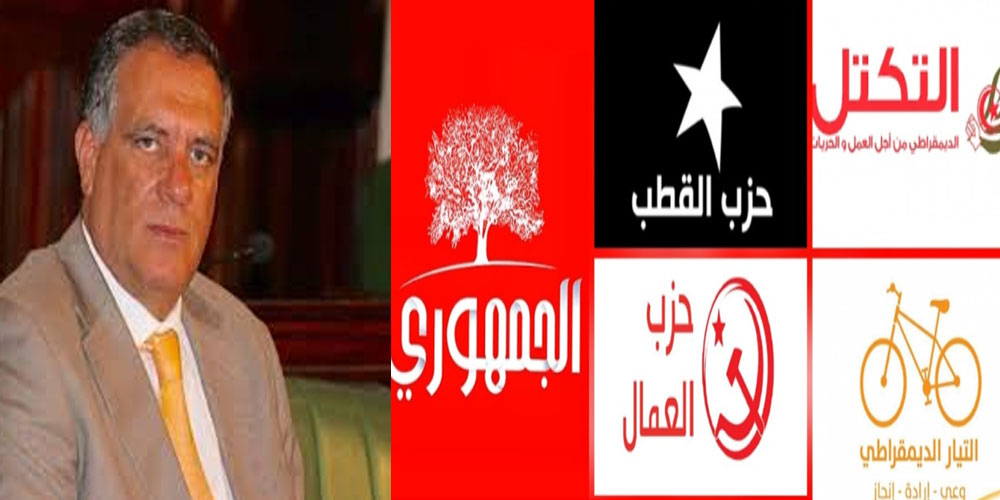  غازي الشواشي أمام القضاء: هذه الأحزاب تتضامن وتندد وتستنكر