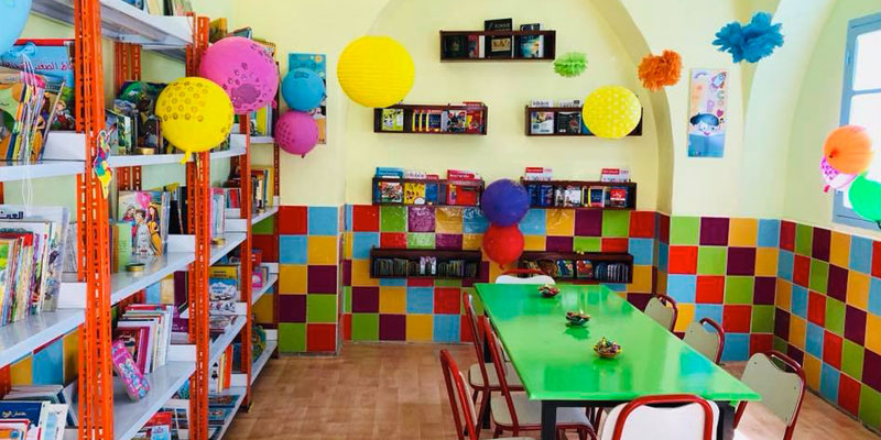 L’Association Un Enfant Des Sourires crée une bibliothèque pour les écoliers d’El Ghorra