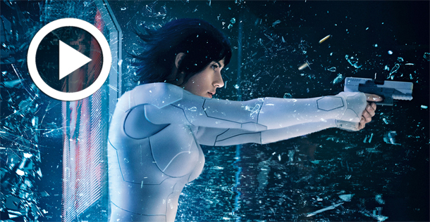 En vidéo….Ghost in the Shell avec Scarlett Johansson : Découvrez les 5 premières minutes du film 