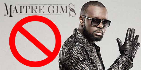 Maitre Gims interdit de chanter à El Guitoune Hammamet