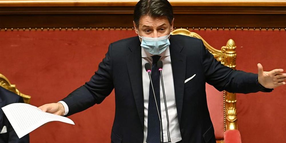 Le premier ministre italien présente sa démission