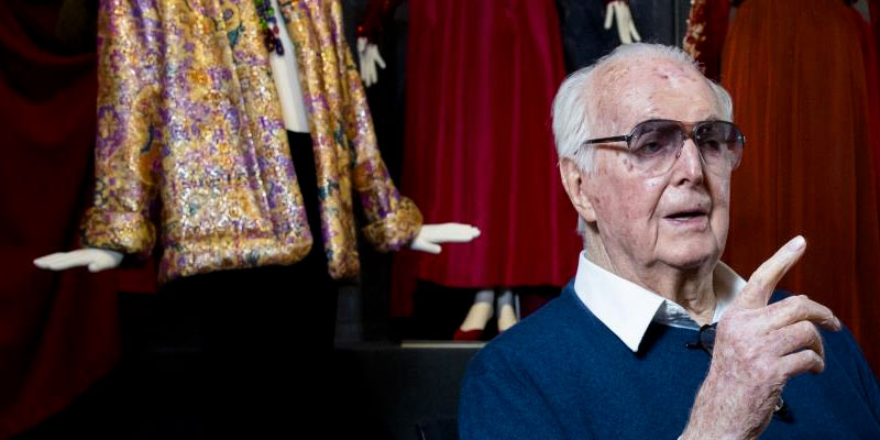 Le couturier Hubert de Givenchy est décédé
