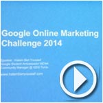 En Vidéo : La Conférence du Google Online Marketing Challenge