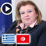 En vidéo : Pour Mme Anna KORKA ambassadeur de la Grèce, la Tunisie est un modèle dans la transition démocratique
