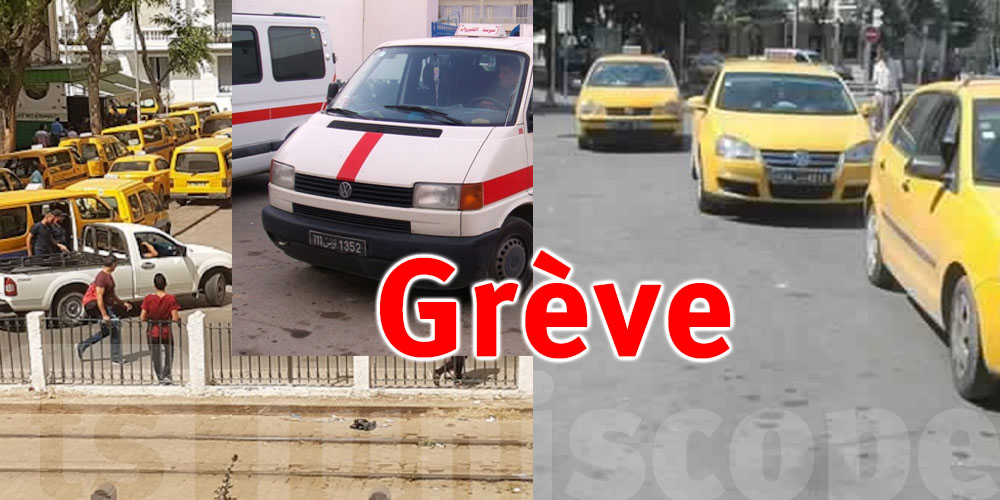 Taxis et louages à l’arrêt: une grève générale annoncée