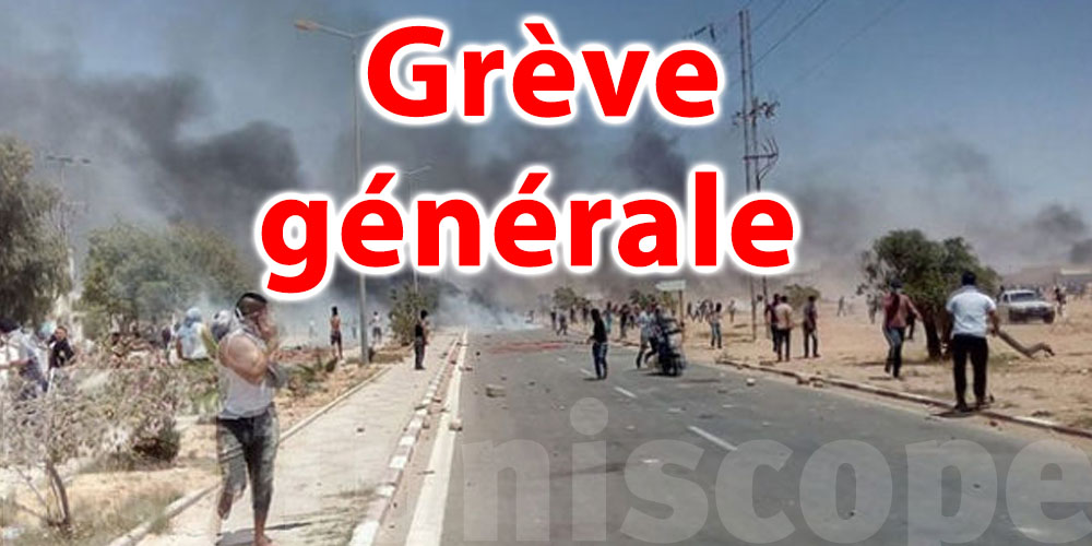 En vidéo : Les manifestants d'El Kamour menacent d'une grève générale