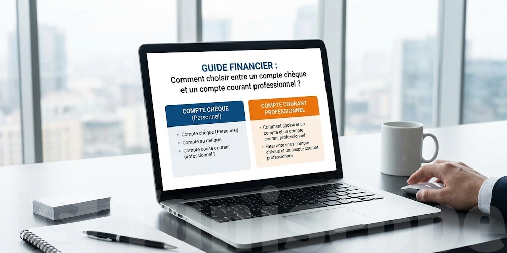 Guide financier : Comment choisir entre un compte chèque et un compte courant professionnel ?