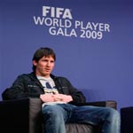 Messi : élu joueur de l’année 2009 par la FIFA 