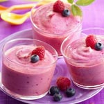 Mousse de framboise