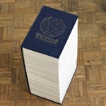 Wikipedia en version papier ?!