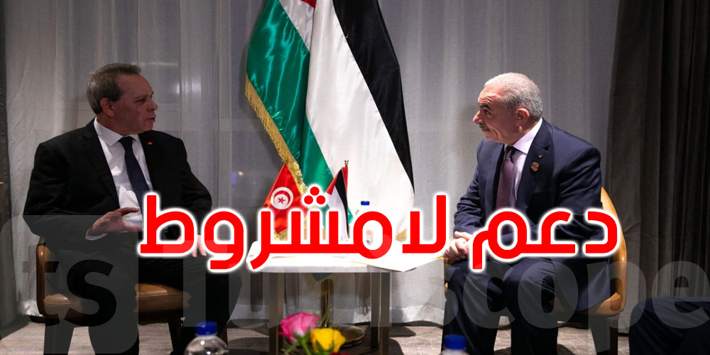 رئيس الحكومة يلتقي رئيس الوزراء الفلسطيني 