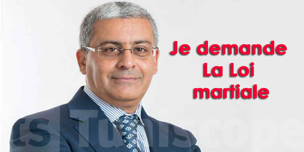 Hafedh Zouari fait appel à l’armée pour sauver la Tunisie