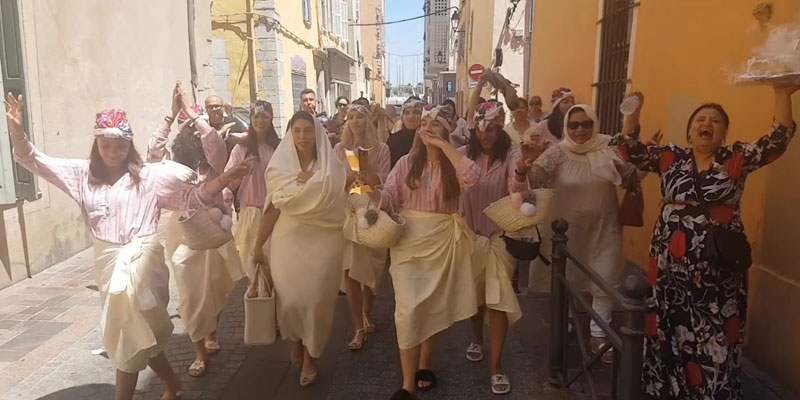 En vidéo : Quand Hammam Laaroussa d’une jeune mariée tunisienne fait le buzz en France 