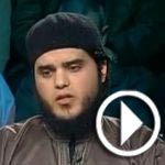 Première apparition télévisée du jeune parti au Jihad en chaise roulante
