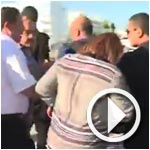 L’équipe d’Hannibal TV huée aux cris de dégage devant l’ambassade d’Egypte en Tunisie 