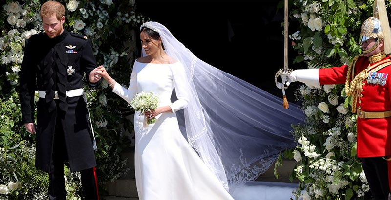 كل التفاصيل عن فستان زفاف زوجة الأمير هاري