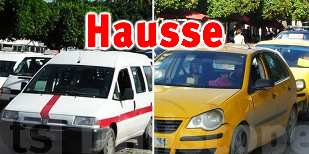 Taxis, louages, transport rural : Hausse des tarifs 