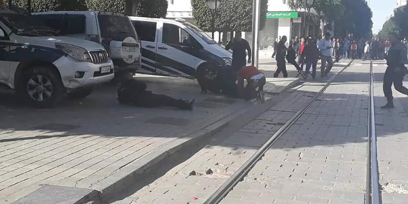 Attentat à l’Avenue Habib Bourguiba, 5 policiers et 2 civils blessés ont quitté l’hôpital 