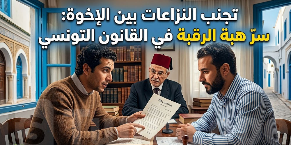 حلّ مشاكل الميراث قبل ما تبدأ: شنوّة هي هبة الرقبة؟