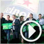 Heineken fête les ½ finales de la Champions League 