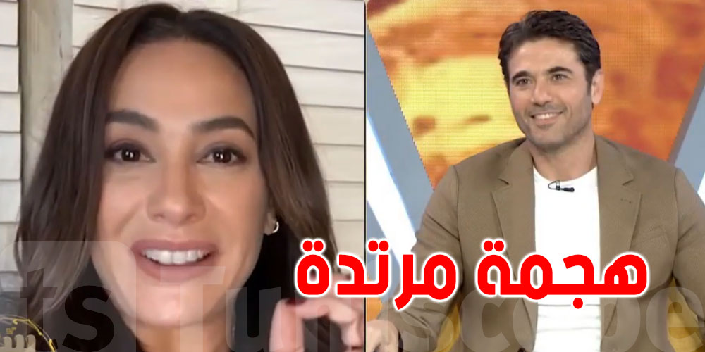 بالفيديو..هند صبري تمازح أحمد عز بعد المسلسل