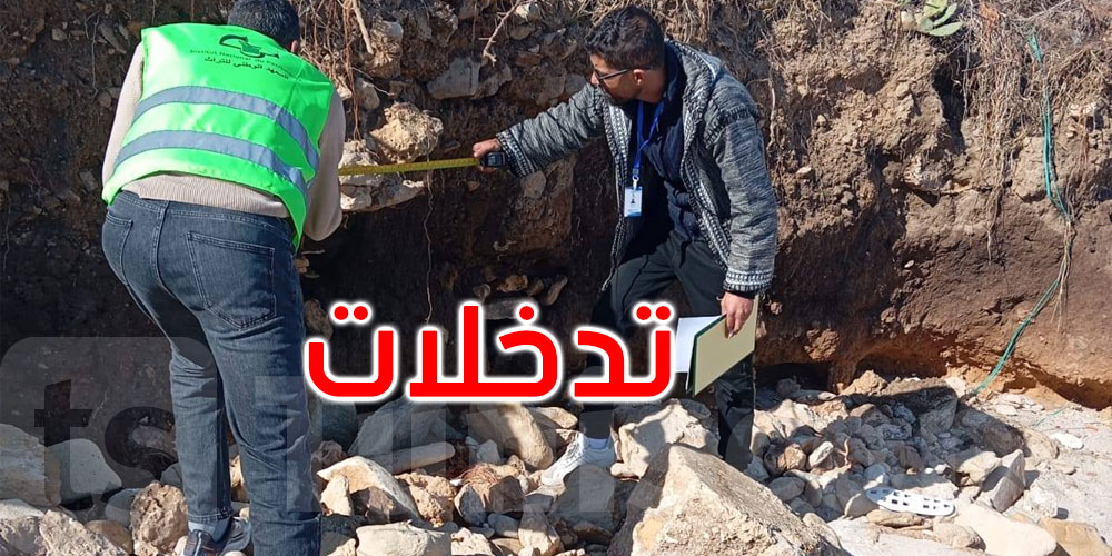 صور: سوسة: معهد التراث يتدخل لتوثيق ما كشفته الأمطار بالموقع الأثري بهرقلة 