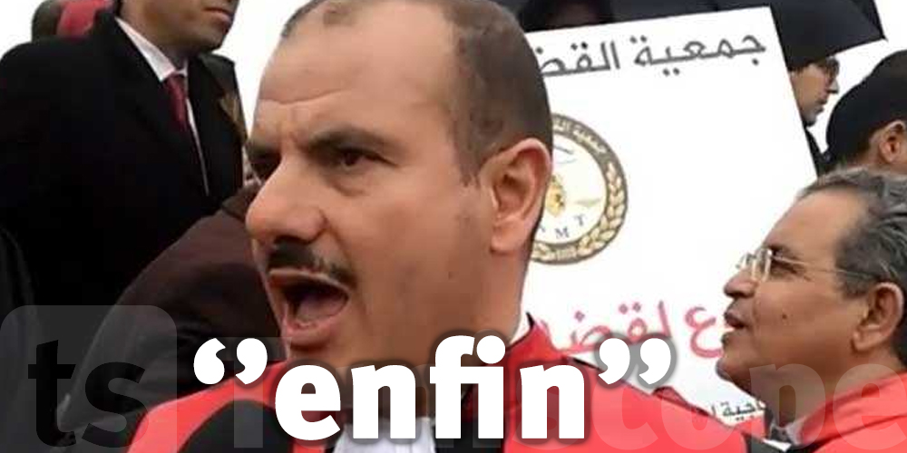 Tunisie : Le président de l'Association des magistrats tunisiens exprime sa joie