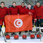Premier match de Hockey sur glace pour la Tunisie