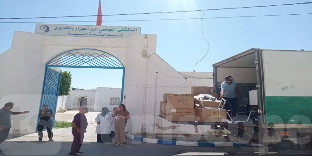 دعمًا للقطاع الصحي: الاتحاد التونسي للتضامن الاجتماعي يجهّز مؤسسات صحية بقبلي والقيروان