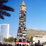 En exclusivité la décoration de l’horloge de l’avenue pour le 1er Mai