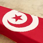 Houssem Saïdi enterré hier, enveloppé du drapeau qu’il portait dans son cœur