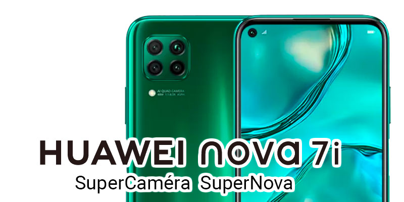 Huawei : Le Nova 7i, la mode et la technologie seront bientôt à vous