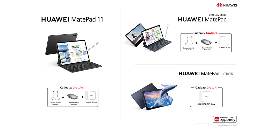 Huawei lance le nouveau HUAWEI MatePad en Tunisie  