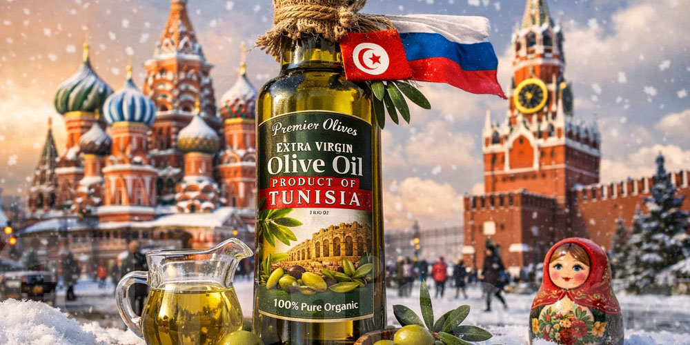 عاجل : تونس تتصدر مورّدي زيت الزيتون إلى روسيا 