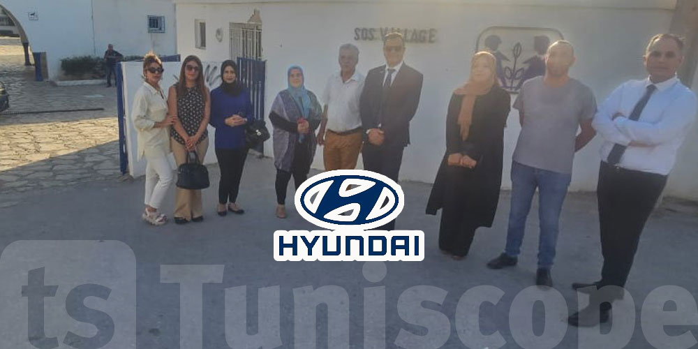 Hyundai Tunisie célèbre la rentrée scolaire avec le village d’enfants SOS Gammarth