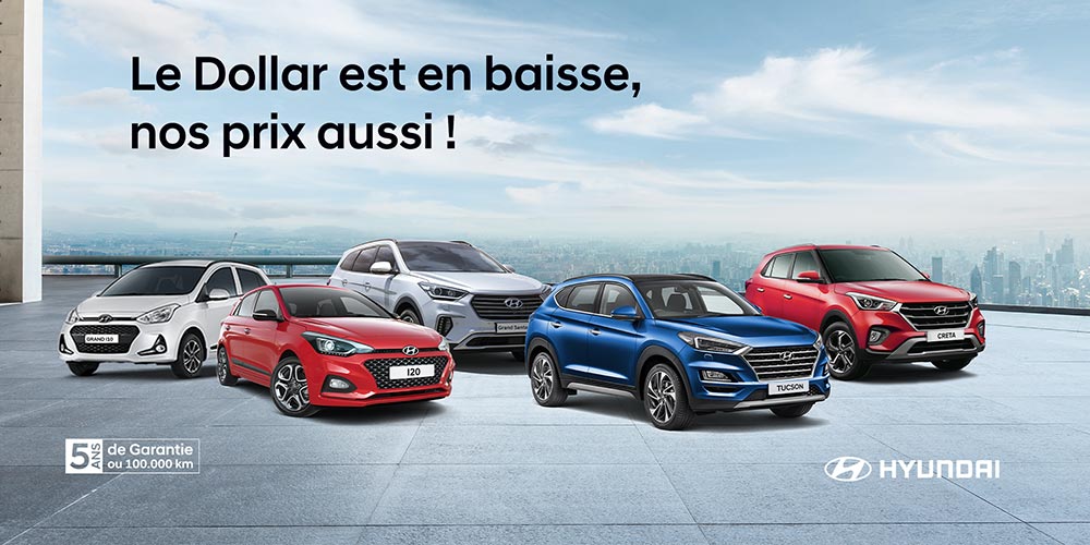 Chez Hyundai, le client profite de la baisse du dollar