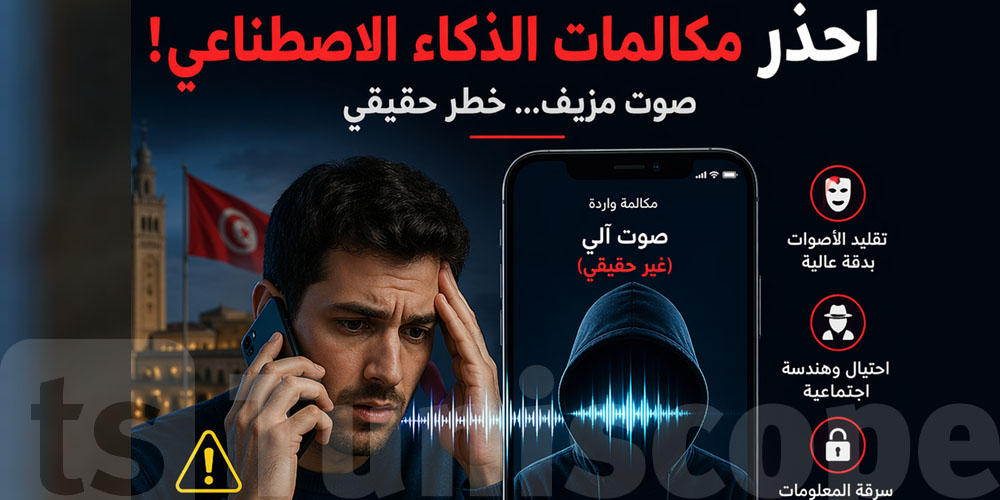 تحذير للتوانسة: مكالمات بصوت قريبك أما في الحقيقة وراها ذكاء اصطناعي
