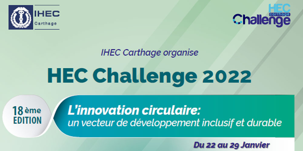La 18 éme édition HEC Challenge 2022 : L’innovation circulaire un vecteur de développement inclusif et durable