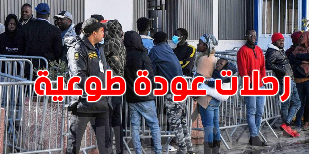 عودة طوعية ضخمة: 6500 مهاجر رجعوا لبلادهم من تونس