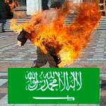  سعودي يحرق نفسه احتجاجا على تعامل السلطات و تجمعا احتجاجيا أمام مركز الشرطة بالرياض