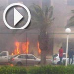 En vidéo : Un incendie ravage un salon de thé à Bizerte 