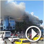 En vidéo : Incendie dans l’hôtel Hadrumet à Sousse
