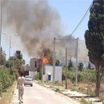 Dahmani : Un violent incendie dans un champ de blé de 60 hectares