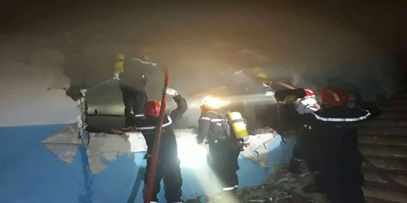 Incendie de la coupole d’El Menzah, les détails de l’Intérieur