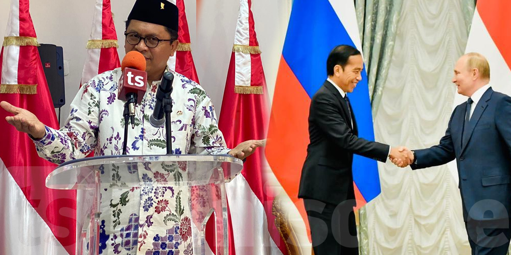  الرئيس الإندونيسي يزور أوكرانيا وروسيا   ويعزز جهوده  من أجل السلام العالمي